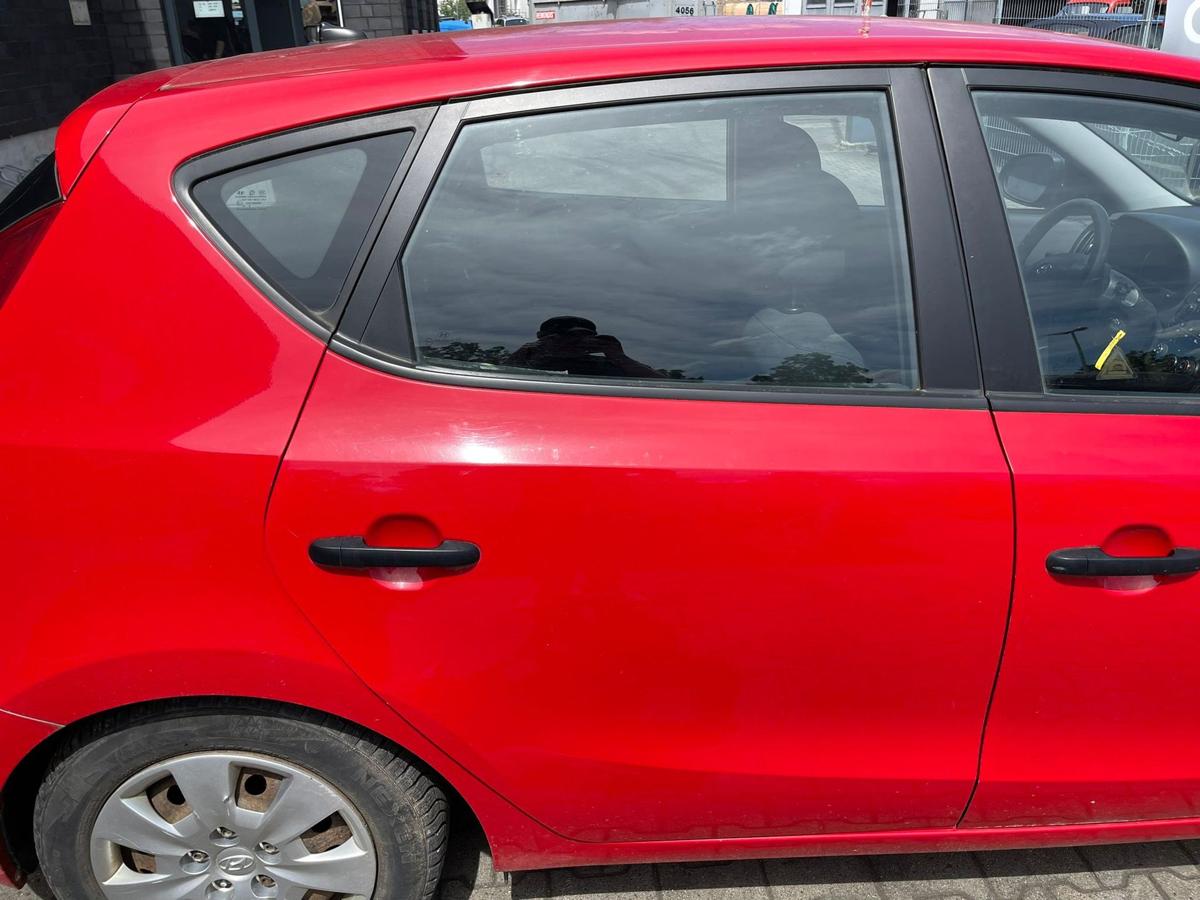 Hyundai i30 FD original Tür hinten rechts Fließheck JA-Shine Red lackiert BJ08